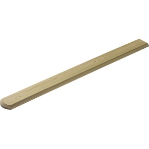 Gerades Balkonbrett aus Lärche, 950 mm lang, für die Balkonverkleidung.