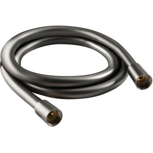 Schöner Wohnen Brauseschlauch Tesko, 175 cm, Graphitgrau, Kunststoff, flexibel und knickfest.