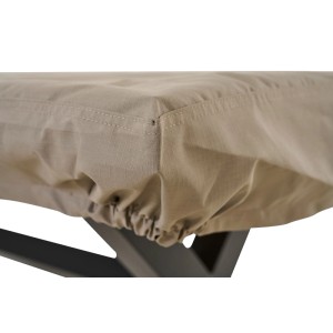 Siena Garden Schutzhülle für Tisch Plus 180 cm x 110 cm x 15 cm Beige