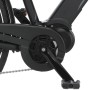 Detailaufnahme: Tretlager und Mittelmotor des Fischer E-Bike Trekking-Rad Viator 4.1i Damen.
