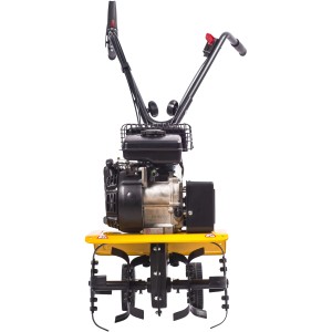 Texas Benzin-Motorhacke Lilli340TG, gelb/schwarz, für Gemüsegärten. Leicht zu transportieren.