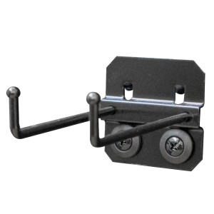 AR Shelving Doppelhaken für Lochwand, Zubehör für Werkstatt und Garage.
