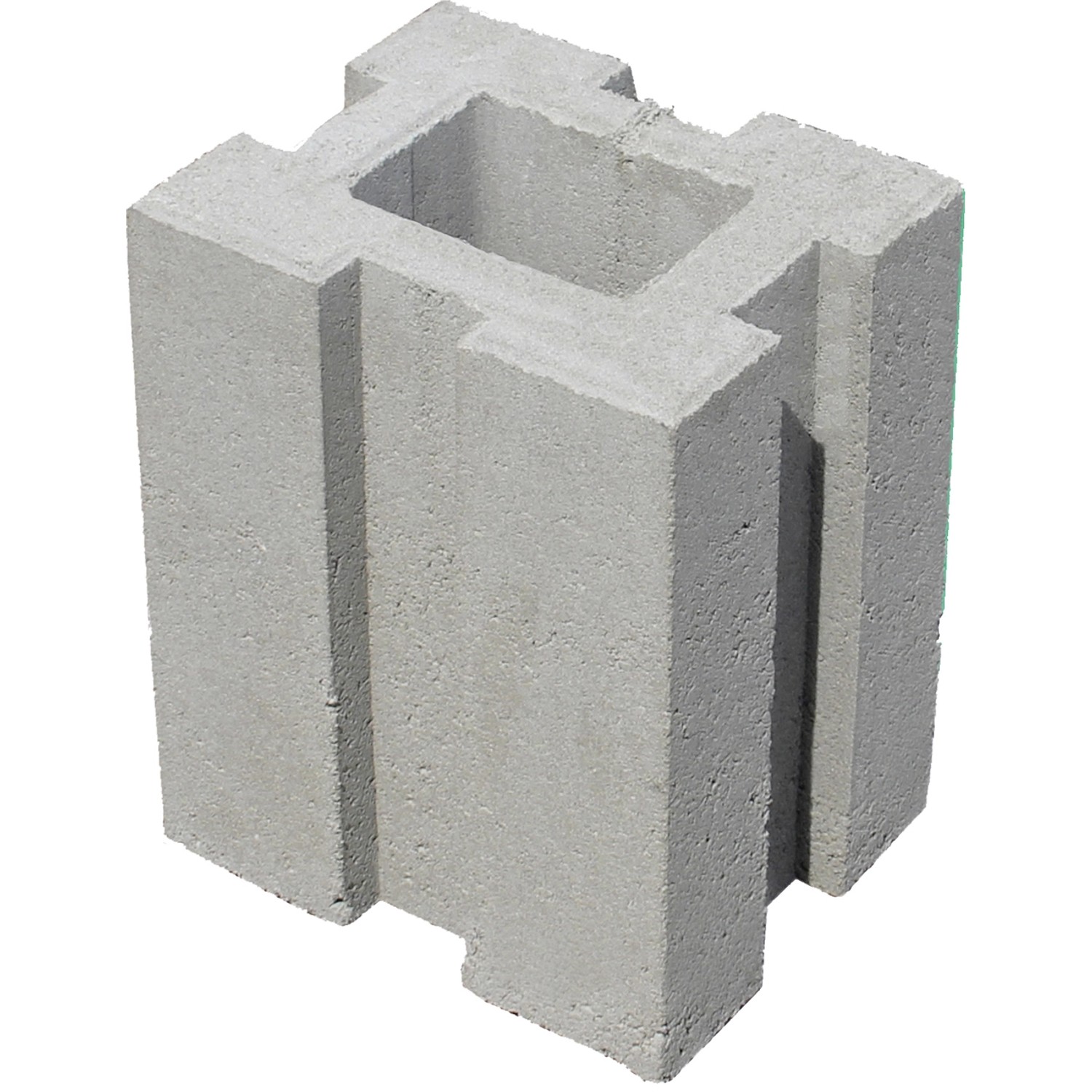 Diephaus Fundus Pfostenfundamentstein, grau, für Zäune und Pfosten.