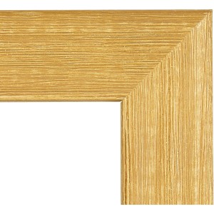 Holz-Bilderrahmen Eiche, 10x15 cm, Detailaufnahme der Ecke mit Holzmaserung.