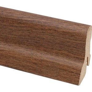 Sockelleiste Classic Nussbaum, 22x40x2400 mm, mit Kabelkanal.