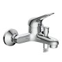 Schütte Wannenfüllarmatur Porto Chrom, elegante Badarmatur für die Wanne.