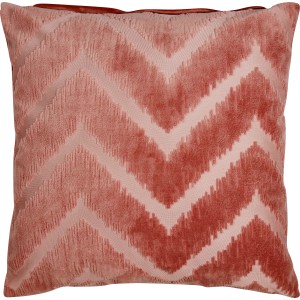 Dekokissen 45 cm x 45 cm Pink Gemustert