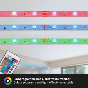 Briloner LED-Streifen Flexband 3 m selbstklebend Mehrfarbig