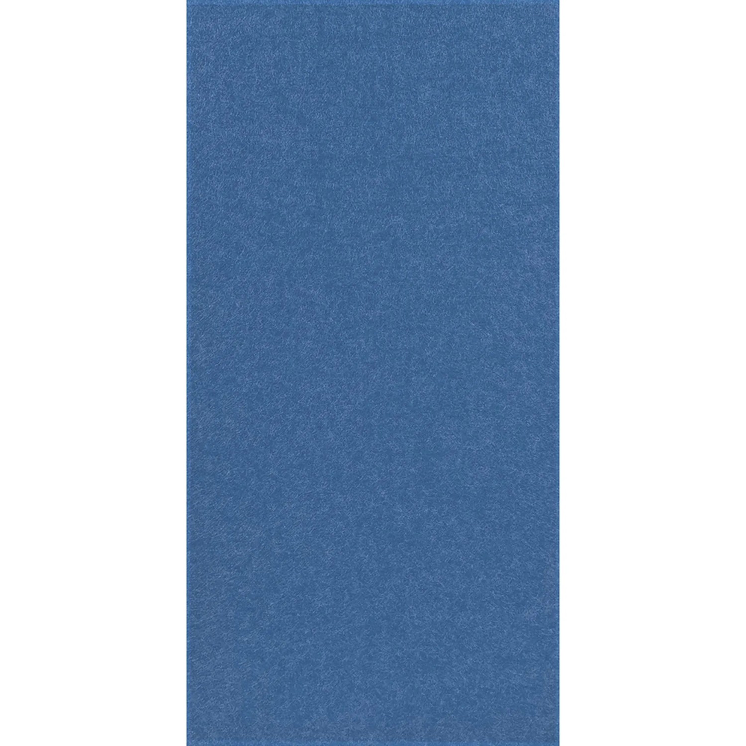 Jangal Modular Wall Dekor-Paneel Blue Ocean. Blaues Filz-Wandpaneel, rechteckig, mit gefasten Kanten.