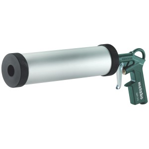 Metabo Druckluft-Kartuschenpistole DKP 310 für Kompressoren, silberfarben.