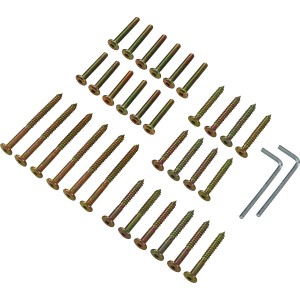 Montageset für Alfenas Sofa-Lounge-Set 34-teilig