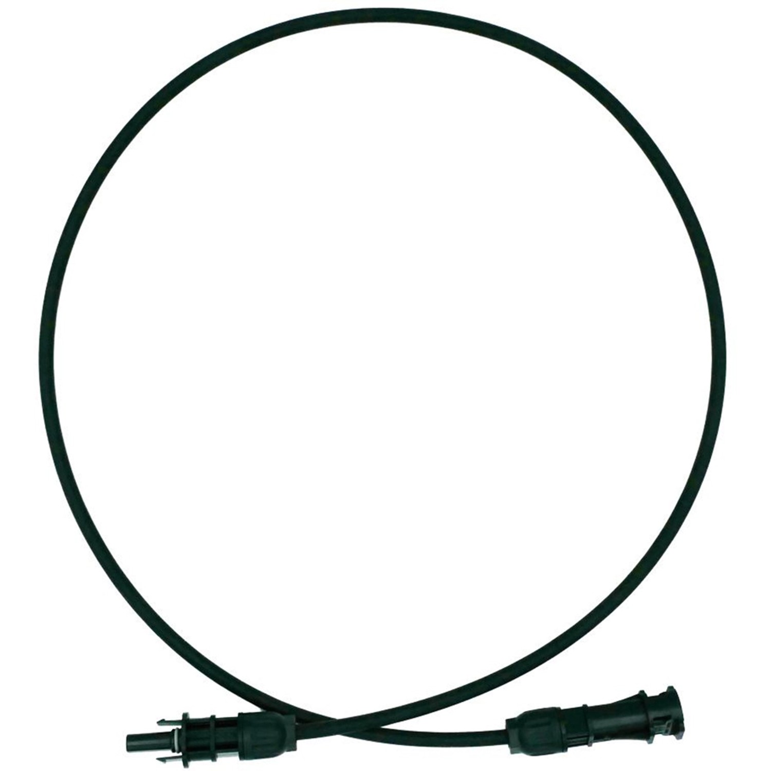 Anschlusskabel für Absaar Solar Balkonkraftwerk-Set, 3 m lang, mit Betteri- und Schuko-Stecker.