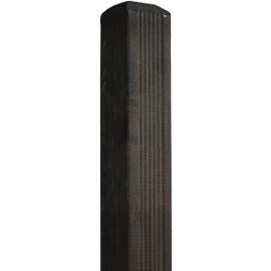 Zaun Zubehör Pfosten Anthrazit lasiert 7 cm x 7 cm x 185 cm