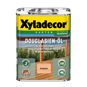 Xyladecor Douglasien-Öl Holzschutz, seidenglänzend, 750ml Dose für den Aussenbereich.