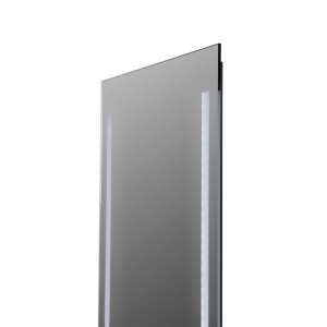 Sanotechnik LED-Spiegel, 70x60 cm, mit indirekter Beleuchtung für Badezimmer.