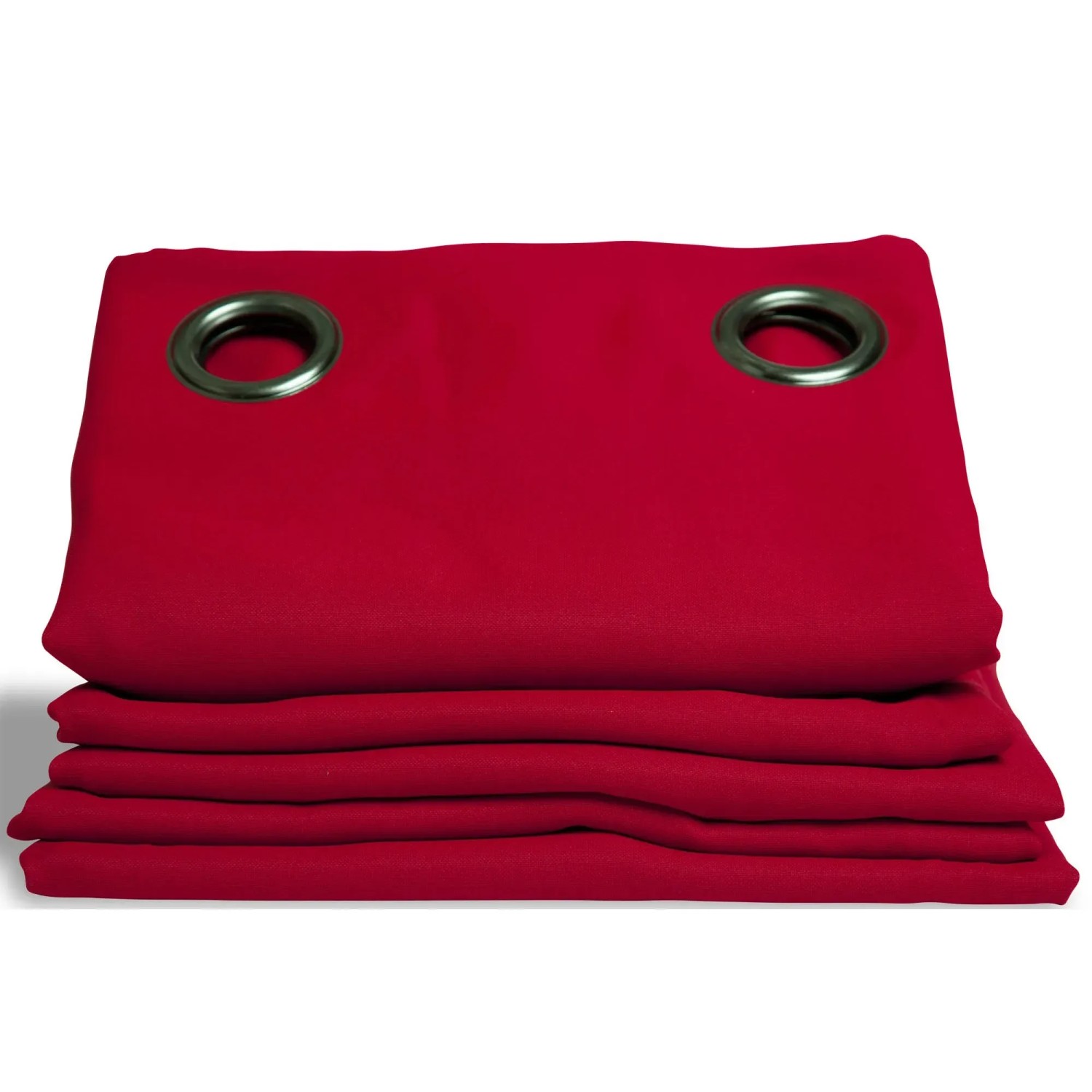 Roter Moondream Lärmschutzvorhang mit Wärmeschutz, 260x145 cm, mit Ösen.