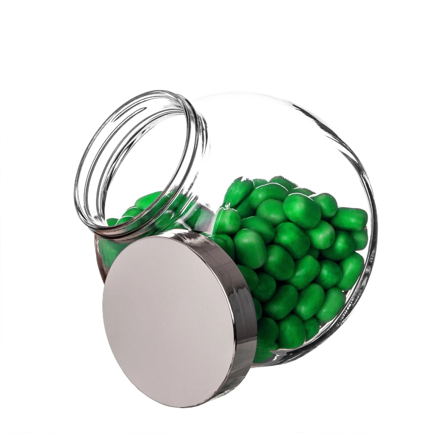 BigDean 2 Liter Bonbonglas Mit Schraubdeckel Candy Glas Groß Für Süßigkeiten Kekse Mehl Aufbewahrung Und Gewürze Made In Germany kaufen bei OBI