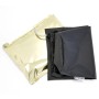 Vasner Abdeckhaube AirCape für Terrassenheizstrahler, schwarz, mit goldener Verpackung.