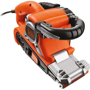 Black+Decker Bandschleifer KA88, 720 W, orange-schwarz, für schnellen Materialabtrag.