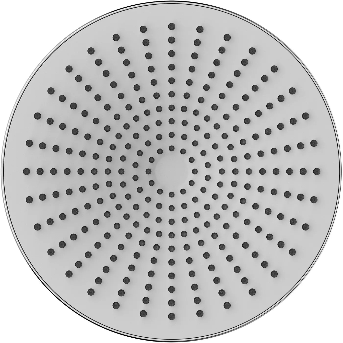 Kohler 25,4 Cm Runder Regen-Duschkopf – Poliertes Chrom, 2,5 GPM, Mit MasterClean Düsen