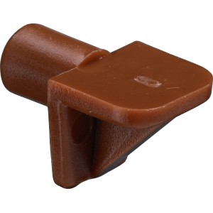 Brauner Hettich Bodenträger aus Kunststoff, 6 mm, für Regalböden.