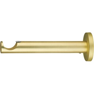 Mydeco Gardinenstange-Halterung Function Messing-Matt Ø 2,5 cm Abstand 15 cm