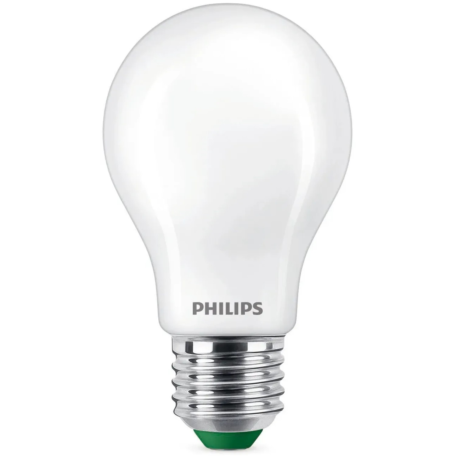 Matte Philips LED E27 Glühbirne, ultraeffizient, 7,3W, 1535lm, warmweiß.