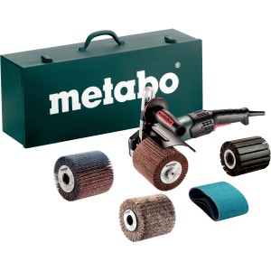 Metabo Satiniermaschine SE 17-200 RT Set (1700 W) mit Zubehör und Koffer.