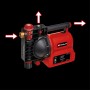 Einhell GE-AW 1142 FS Hauswasserautomat, rote Pumpe für Haus und Garten.