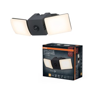 Osram Außenwandleuchte ENDURA Style USB Dunkelgrau
