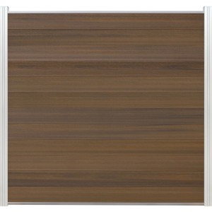 Elephant 6 Zaunbretter Cora Line Teak 179 cm x 14 cm x 2 cm