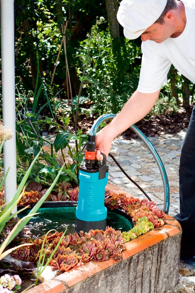 Gardena Comfort Tauchdruckpumpe 6000/5 automatic Fördermenge 6.000 l/h