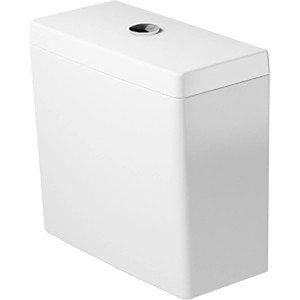 Duravit Starck 3 Aufputzspülkasten, weiß, mit 2-Mengen-Spültechnik.