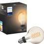 Philips Hue Filament Globe LED-Lampe E27, 7W. Vintage-Look für stimmungsvolles Licht.