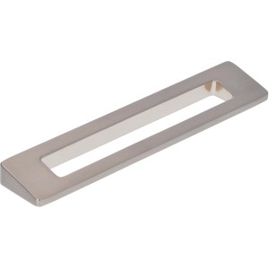 Siro Möbelgriff 2394, edelstahlfarbig glänzend, Lochabstand 96 mm.