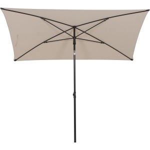 Siena Garden Marktschirm City, 210x140 cm, Natur, mit Neigungsfunktion.