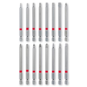 Einhell Bit-Set M-Case, 16-teilig, 90mm Bits für Schraubendreher und Akkuschrauber.