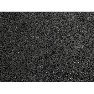 Schwarze Bautenschutzmatte aus Kautschuk, 125x80x0,8 cm, für universellen Einsatz.