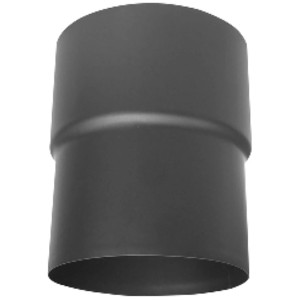 Bertrams Ofenrohr-Erweiterung, schwarz, für Pellet-Heizöfen. Zubehör für Kamine & Öfen.