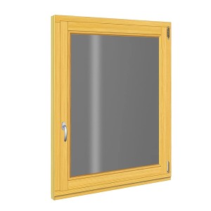 Roro Holzfenster Fichte 98 cm x 118 cm DIN R