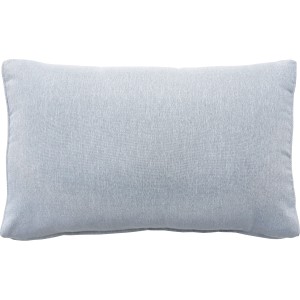 Hellgraues Rückenkissen für Olea Balkonmöbelset, rechteckig, Bezug aus Polyester.