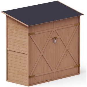 Upyard Garten-Werkzeugschuppen imprägniert 150 x 70 cm FSC®
