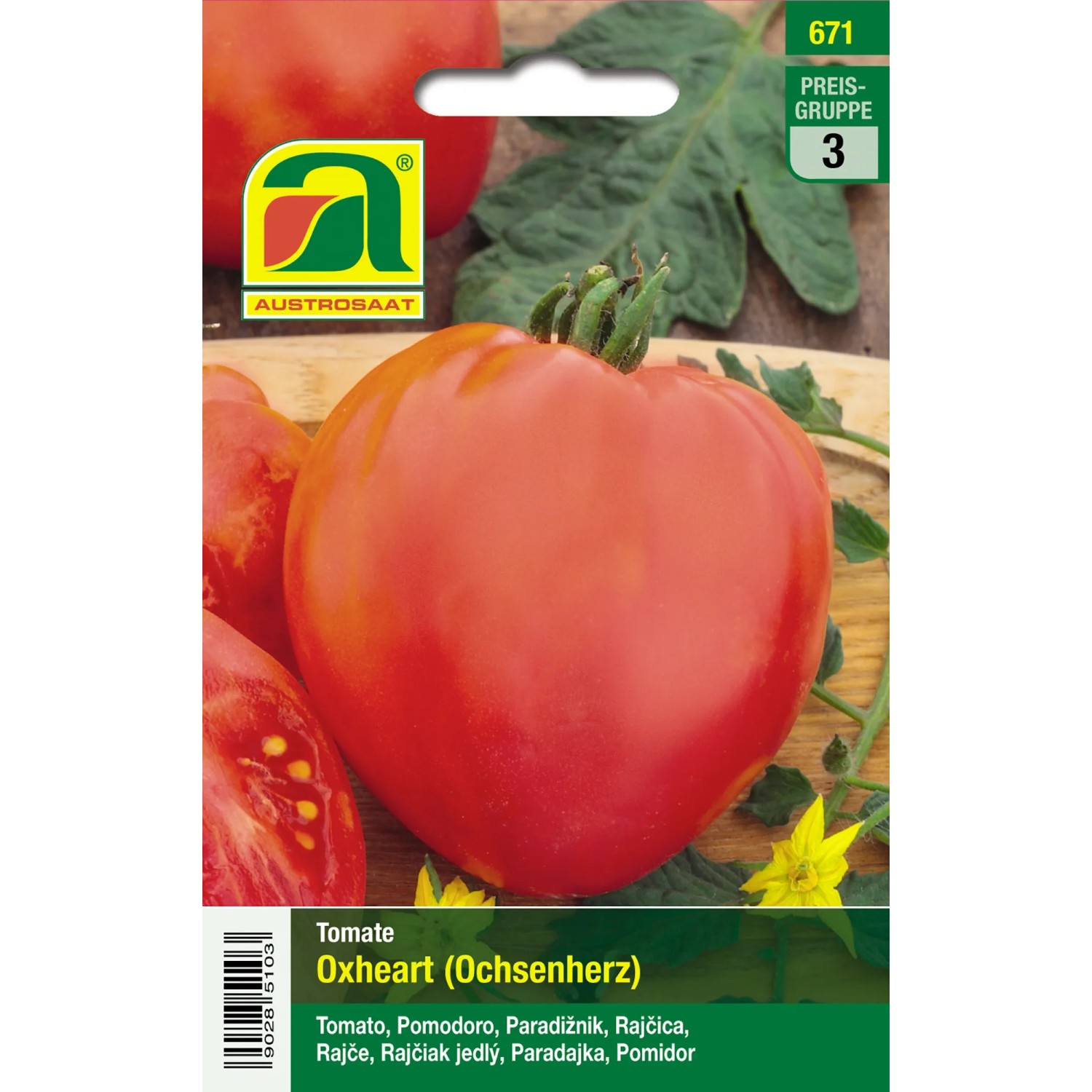 Austrosaat Saatgut Tomate "Oxheart (Ochsenherz)" Solanum lycopersicum L.  kaufen bei OBI