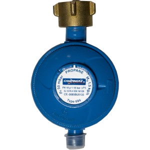 Gas-Regler 1,5 kg/h 50 mbar