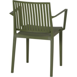 Siena Garden Stapelsessel Lane, olive, aus recycelbarem Material für Garten, Balkon und Terrasse.