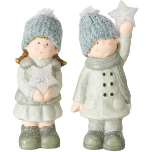 Boltze Figur Berlino 2-fach sortiert Grün