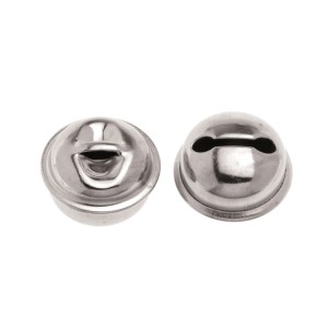Rollenglöckchen 12mm Silberfarben