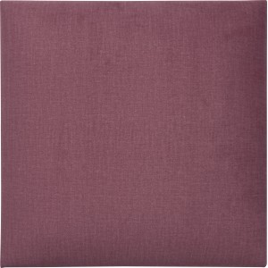 Quadratisches Wandkissen in Beere, 30x30 cm. Dekoratives Wandpolster für Wohn- und Kinderzimmer.