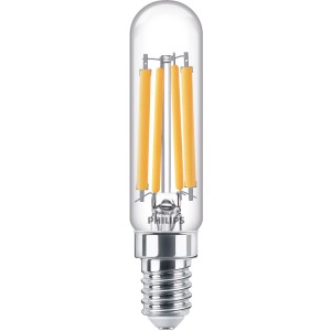 Philips E14 LED-Lampe, 6,5W, warmweiß, 806 Lumen. Energiesparendes Leuchtmittel für Wohnräume.