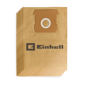 Einhell Schmutzfangsäcke, 5er-Set, 10 Liter, für Nass-Trockensauger.